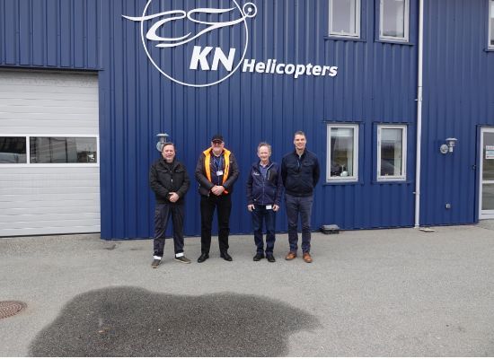 Hans Hammer CFI(H) at KN ATO has just extended his certificate with IRI(H) Rating on EC135 FNPT II and EC135P2